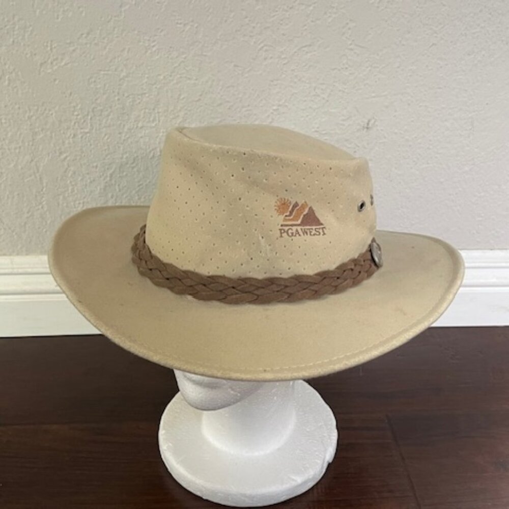 Aussie Chiller Soak Me Tan Golf PGA West Hat Size XL, Made In Australia